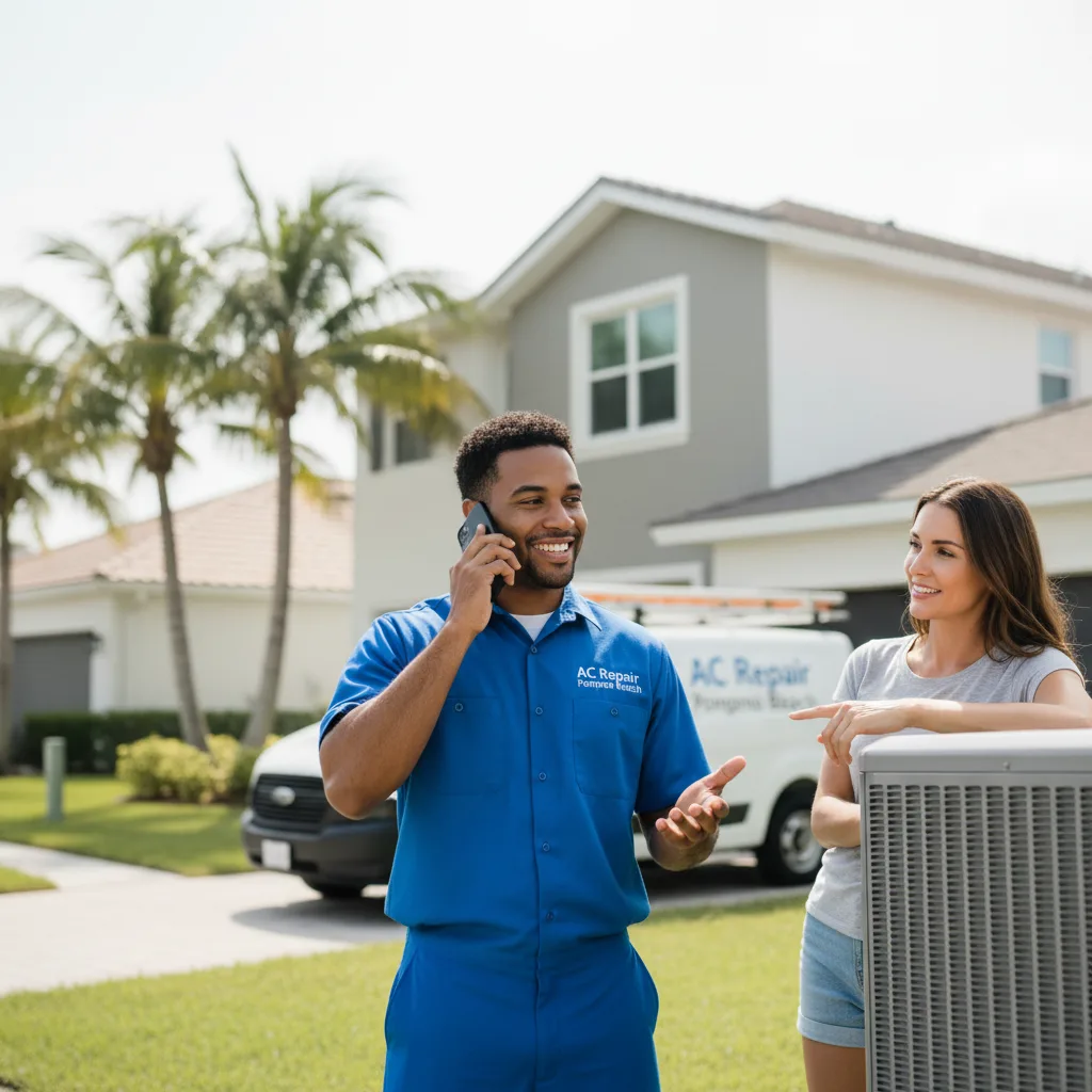 AC Repair Pompano Beach customer support in Fort Gibson